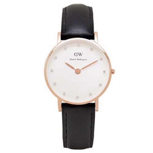 Image of Daniel Wellington Classy Sheffield rosa forgyldt quartz Dame ur, model 0901DW